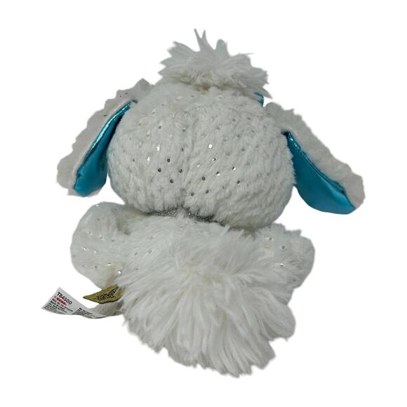 P.Lushes Pets Bianca Blings Dog Plush 6" Gund 2021 Stuffed Animal Toy White Blue - Picture 4 of 13